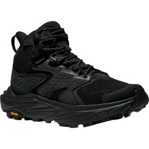 Hoka - Heren wandelschoenen - Anacapa 2 Mid GTX M Black / Black voor Heren van Gerecycled Polyester - Maat 10 US - Zwart