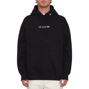 Volcom - Sweatshirts en fleeces - Volcom Stone Pullover Fleece Black voor Heren van Katoen - Maat XL - Zwart