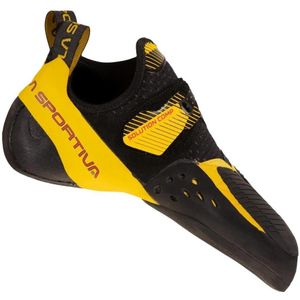 La Sportiva - Klimschoenen - Solution Comp Black Yellow voor Heren - Maat 41 - Zwart