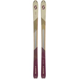 Scott - Ski's - W'S Pure Free 90Ti 2023 voor Dames van Hout - Maat 168 cm - Beige