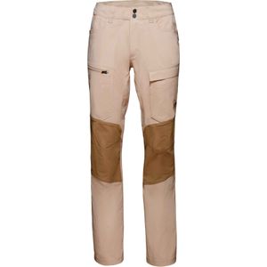 Mammut - Wandel- en bergsportkleding - Zinal Hybrid Pants Men Savannah Dark Sand voor Heren - Maat 48 - Beige