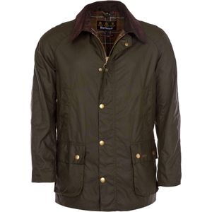 Barbour - Jassen - Ashby Wax Jacket Olive voor Heren - Maat XL - Groen