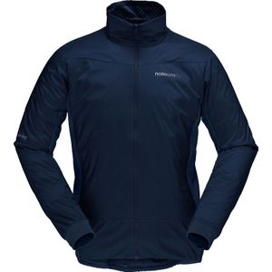 Norrona - Wandel- en bergsportkleding - Falketind Octa Jacket M Indigo Night voor Heren - Maat S - Marine blauw