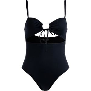 Roxy - Dames zwemkleding en poncho's - SD Beach Classics Fashion OP One Piece Anthracite voor Dames - Maat M - Marine blauw