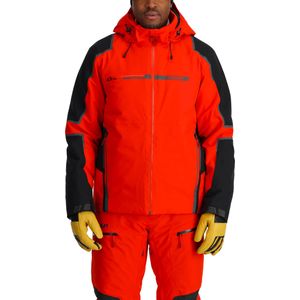 Spyder - Ski jassen - Titan Jacket Volcano voor Heren - Maat L - Rood
