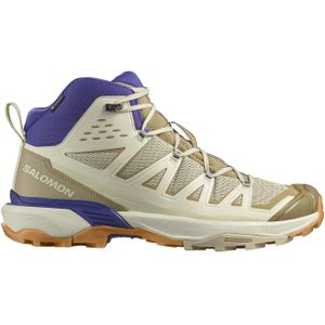 Salomon - Heren wandelschoenen - X Ultra 360 Edge Mid Gtx Bleached Sand/Kelp/Spectrum Blue voor Heren - Maat 10,5 UK - Beige