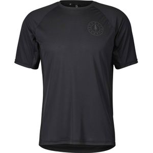 Scott - Mountainbike kleding - Shirt M's Trail Flow Pro SS Black voor Heren - Maat S - Zwart