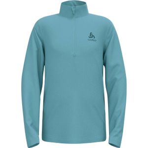 Odlo - Kinder fleeces / donsjassen - Mid Layer 1/2 Zip Berra Kids Provincial Blue voor Unisex - Kindermaat 164 cm - Paars