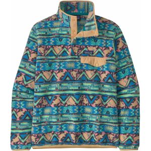 Patagonia - Dames sweatshirts en fleeces - W's LW Synch Snap-T P/O Salamander Green voor Dames - Maat M - Groen