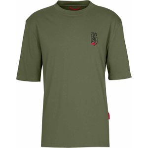Van Deer - T-shirts - Essential Shirt Khaki voor Heren - Maat S - Kaki