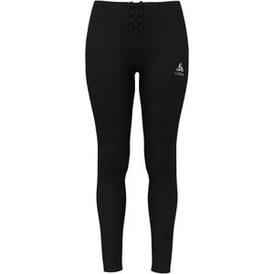 Odlo - Trail / Running dameskleding - Tights Essential Warm Black voor Dames - Maat XS - Zwart