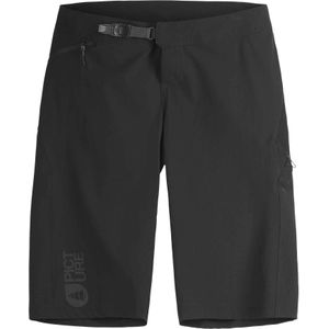 Picture Organic Clothing - Mountainbike kleding - Vellir L Shorts Black voor Heren van Nylon - Maat L - Zwart