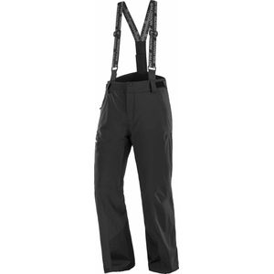 Salomon - Skibroeken - Brilliant Pant M Deep Black voor Heren - Maat XL - Zwart