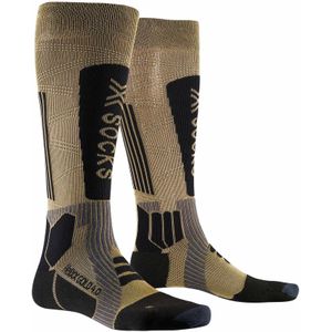 X-Socks - Skisokken - Ski Helixx Gold Or/Noir voor Unisex - Maat 39-41 - Goud