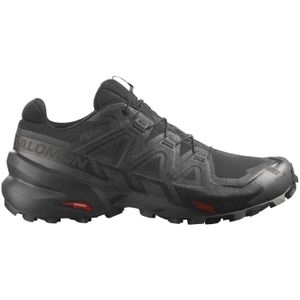 Salomon - Trailschoenen - Speedcross 6 Gtx Black/Black/Phantom voor Heren - Maat 6,5 UK - Zwart