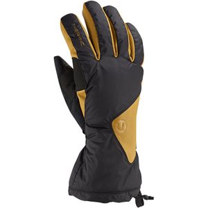 Thermic - Skihandschoenen - Ski Extra Warm Gloves Black/Camel voor Unisex - Maat 9.5 - Zwart