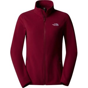 The North Face - Dames fleeces - W 100 Glacier Fz Beetroot voor Dames - Maat L - Bordeauxrood