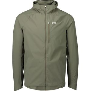 POC - Mountainbike kleding - Motion Wind Jacket Epidote Green voor Heren - Maat S - Kaki