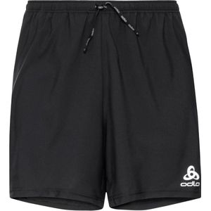 Odlo - Trail / Running kleding - Short Essential 6 Inch Black voor Heren - Maat M - Zwart