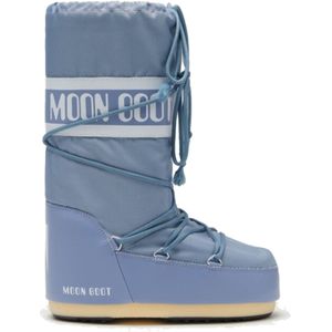 MOON BOOT Nylon Veter Snowboot Boots Dames - Grijs