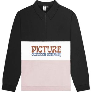 Picture Organic Clothing - Sweatshirts en fleeces - Carawa Sweater Woodrose voor Heren - Maat XL - Roze