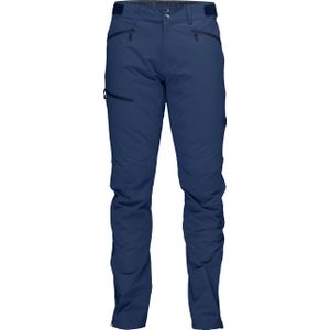 Norrona - Wandel- en bergsportkleding - Falketind Flex1 Pants M Indigo Night voor Heren - Maat L - Marine blauw
