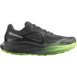 Salomon - Trailschoenen - Glide Max Tr India Ink/Black/Green Gecko voor Heren - Maat 7 UK - Zwart