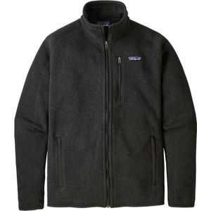 Patagonia - Wandel- en bergsportkleding - M's Better Sweater Jkt Black voor Heren van Gerecycled Polyester - Maat L - Zwart