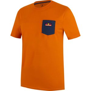Wild Country - Spotter M T-Shirt Sandstone voor Heren van Katoen - Maat L - Oranje
