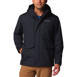 Columbia - Jassen - Landroamerâ„¢ Sherpa Lined Jacket Black voor Heren - Maat L - Zwart