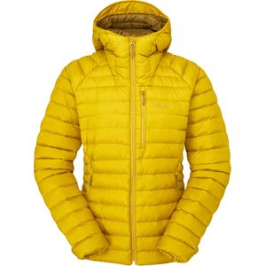 Rab - Dames toerskikleding - Microlight Alpine Jacket W Sahara voor Dames - Maat 8 UK - Geel