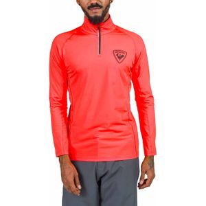 Rossignol - Hero Classique Half Zip - Baselayer - NEON RED