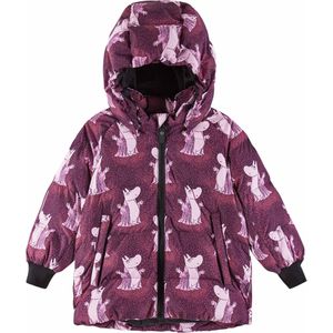 Reima - Kinder ski jassen - Moomin Lykta Winter Jacket Deep Purple voor Unisex - Kindermaat 86 cm - Bordeauxrood