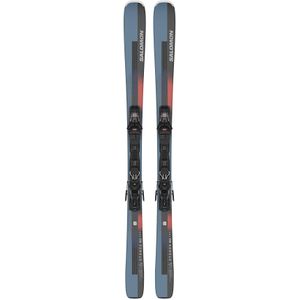 Salomon - Packs (ski's & bindingen) - E Stance 80 Pm + M11 Gw Black 2024 voor Unisex van Hout - Maat 161 cm - Grijs