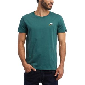 Ragwear - T-shirts - Endrew A Pine Green voor Heren van Katoen - Maat M - Groen