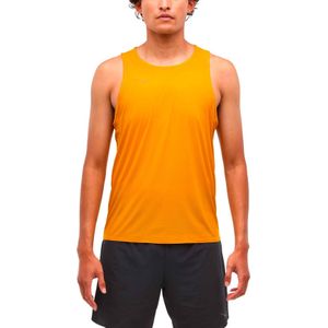 Hoka - Airolite Run Tank - T-shirt - Geel - Ademend Materiaal