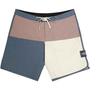 Picture Organic Clothing - Zwemkleding en poncho's - Andy Heritage Solid 17 Boardshort Acorn voor Heren - Maat 34 US - Grijs