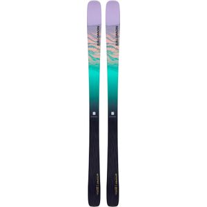 Salomon - Ski's - Stance W 84 Black/Ablue 2024 voor Dames - Maat 175 cm - Zwart