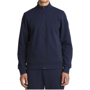 Rossignol - Sweatshirts en fleeces - Logo Sweat FZ FL Dark Navy voor Heren - Maat L - Marine blauw