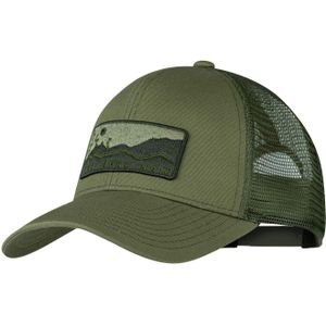 Buff - Wandel- en bergsportkleding - Explore Trucker Cap Wate Forest voor Heren - Maat L\/XL - Groen