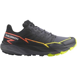 Salomon - Trailschoenen - Thundercross Black/Quiet Shade/Fiery Coral voor Heren - Maat 11 UK - Zwart