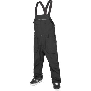 Volcom - Skibroeken - Rain Gore-Tex Bib Overall Black voor Heren - Maat M - Zwart