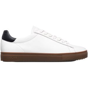 Clae - Sneakers - Bradley White Black Dark Gum voor Heren - Maat 43 - Wit