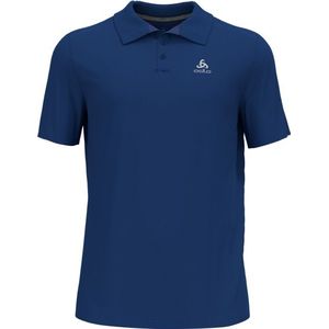 Odlo - Wandel- en bergsportkleding - F-Dry Polo Shirt SS Limoges voor Heren - Maat M - Blauw