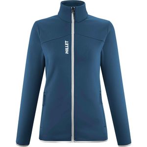 Millet - Dames wandel- en bergkleding - Seneca Fleece Jkt W Dark Denim voor Dames - Maat S - Marine blauw