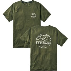 Passenger - Sedona Recycled Active T-Shirt Khaki voor Heren - Maat XL - Kaki