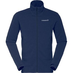 Norrona - Fleeces - Falketind Warm1 Jacket M Indigo Night voor Heren - Maat M - Marine blauw