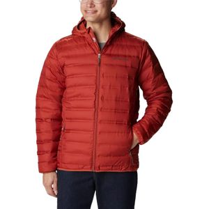 Columbia - Fleeces - Lake 22â„¢ Down Hooded Jacket Warp Red voor Heren - Maat L - Rood