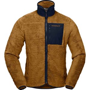 Norrona - Wandel- en bergsportkleding - Femund Warm3 Jacket M'S Camelflage voor Heren - Maat M - Bruin