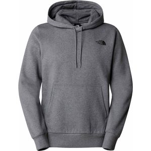 The North Face - Sweatshirts en fleeces - M Hood Logo P/O TNF Medium Grey Heather voor Heren - Maat S - Grijs